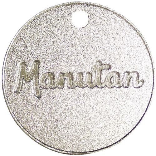 Hliníkové žetony Manutan Expert, číslované