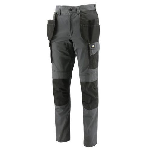 Pracovní kalhoty Caterpilar Essentials Knee Gris