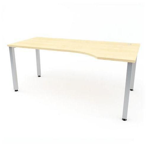 Ergo kancelářské stoly Abonent, 180 x 100 x 75 cm, pravé provedení