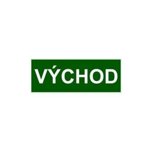 Únikové fotoluminiscenční bezpečnostní tabulky - VÝCHOD