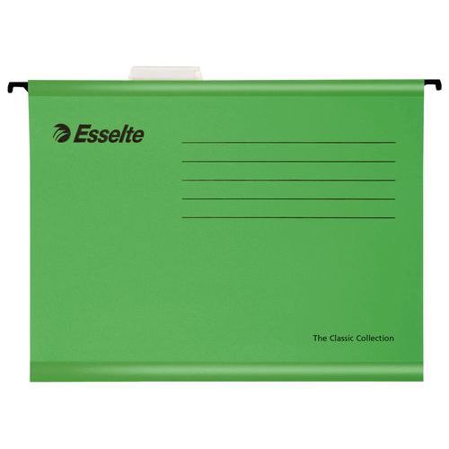 Zesílené závěsné složky Esselte Classic, 25 ks
