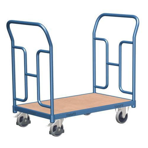 Plošinové vozíky se dvěma vyztuženými madly, do 250 kg