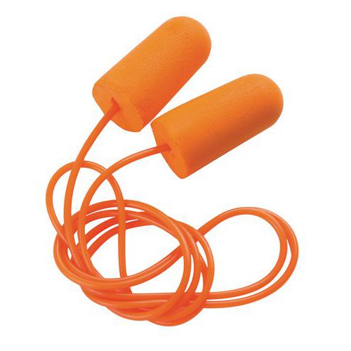 Ergonomické ucpávky do uší Manutan s provázkem