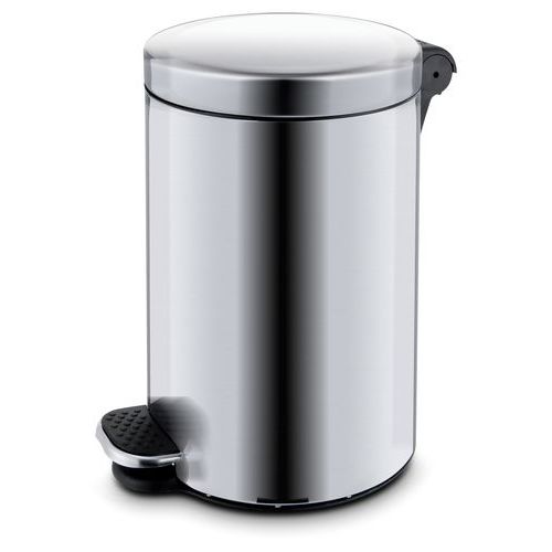 Kovové odpadkové koše Basic, objem 5 l