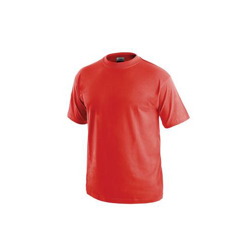 Pánské tričko s krátkým rukávem CXS, červené