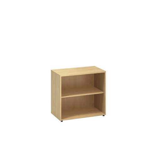 Nízké široké skříně Alfa 500, 74,2 x 80 x 45 cm, otevřené