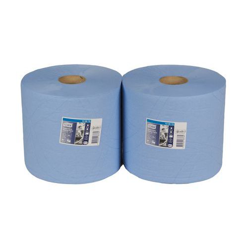 Průmyslové papírové utěrky Tork Advanced 430 Blue 2vrstvé, 500 útržků, 2 ks