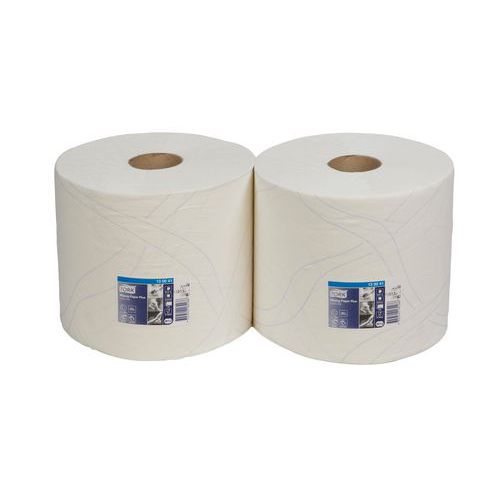 Průmyslové papírové utěrky Tork Advanced 420 White 2vrstvé, 750 útržků, 2 ks