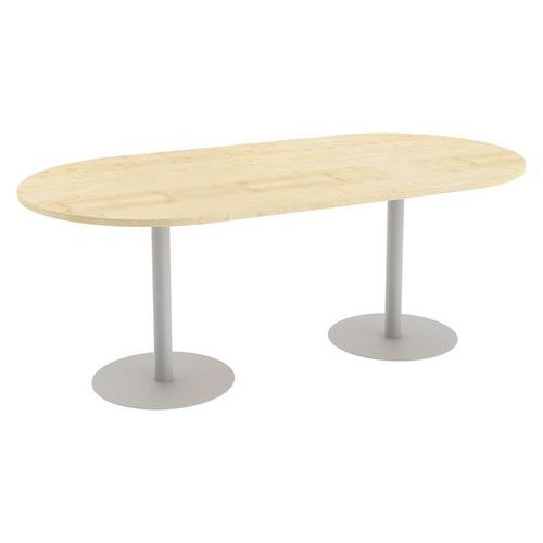 Jednací stoly Abonent, 200 x 100 x 75 cm, rovné provedení