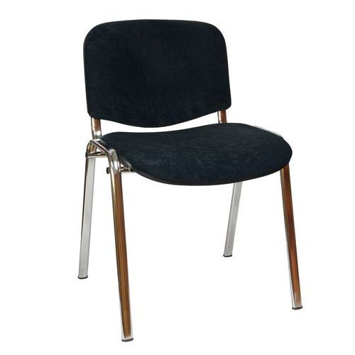 Konferenční židle ISO Velours Chrom