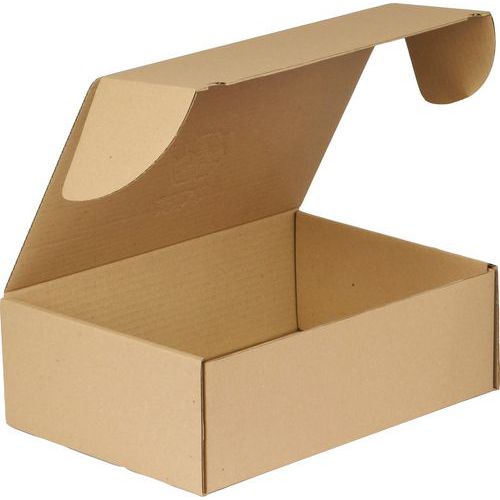 Kartonové krabice s víkem, 105 - 155 x 320 x 220 mm