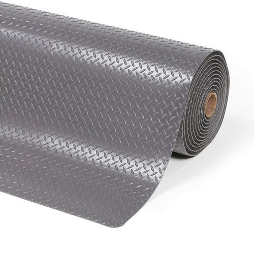 Protiúnavové průmyslové rohože s diamantovým povrchem, šířka 91 cm, metrážové