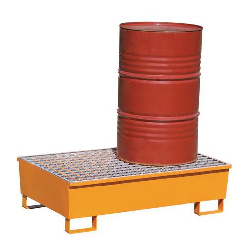 Ocelové záchytné vany, kapacita 220 - 440 l