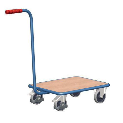 Plošinový vozík s madlem, do 250 kg