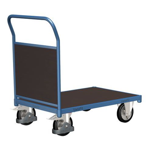 Plošinové vozíky s madlem s plnou výplní, do 1 000 kg