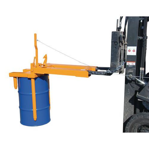 Manipulátor se sudy, horizontální uložení, pro 1 sud