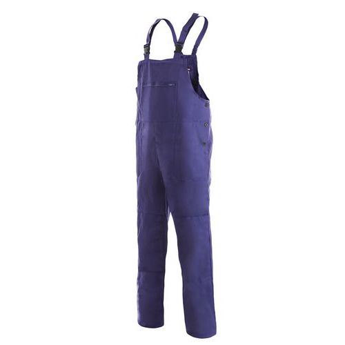 Pánské montérkové kalhoty s laclem CXS, modré