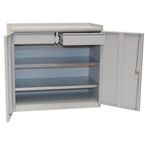 Dílenská skříň na nářadí Manutan Expert, 91,5 x 100 x 50 cm Dílenská skříň na nářadí Manutan Expert, 91,5 x 100 x 50 cm