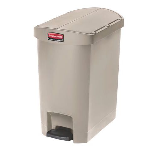 Plastové odpadkové koše Rubbermaid End Step, objem 30 l