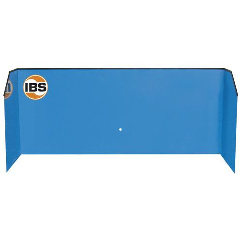 Protiostřiková stěna IBS k mycím stolům, typ M