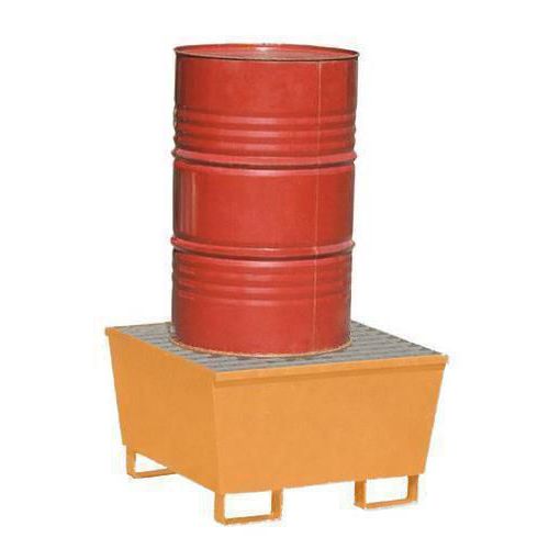 Ocelové záchytné vany, kapacita 220 - 440 l