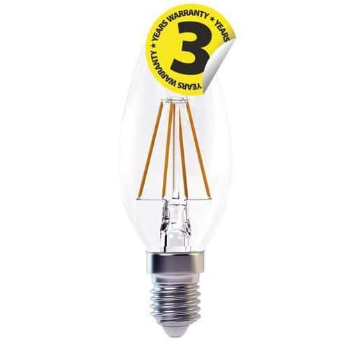 LED žárovka Filament Candle, 4 W, patice E14