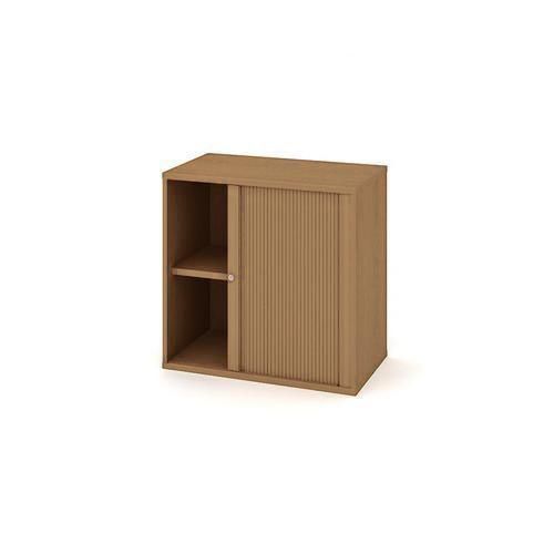 Nízké široké skříně Strong, 76,8 x 80 x 40 cm, s roletou - pravé provedení