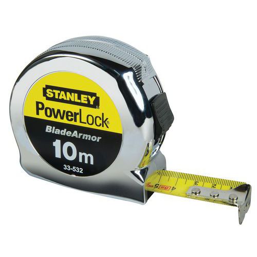 Svinovací metr Stanley PowerLock BladeArmor, 10 m
