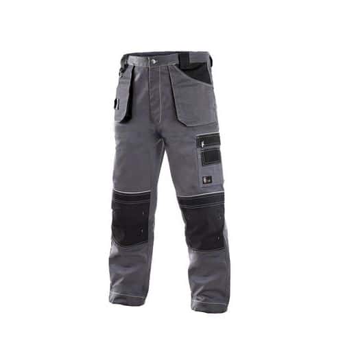 Pánské zimní kalhoty ORION TEODOR, šedo-černé