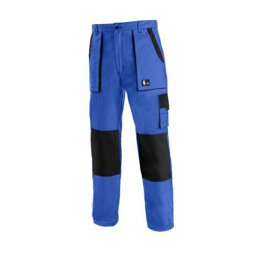 Pánské zimní kalhoty CXS LUXY JAKUB, modro-černé