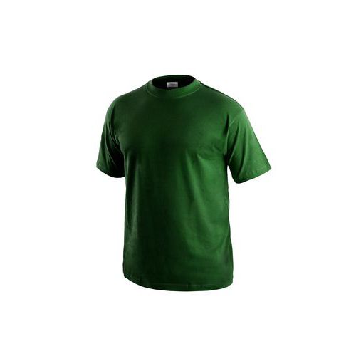 Tričko s krátkým rukávem DANIEL, lahvově zelené