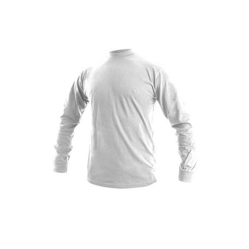 Pánské tričko s dlouhým rukávem CXS, bílé