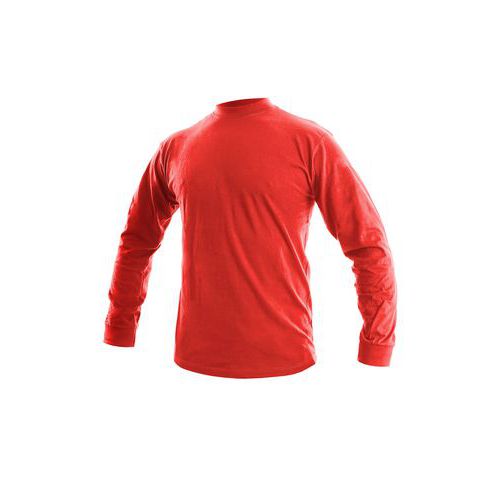 Tričko  PETR, dlouhý rukáv, červené