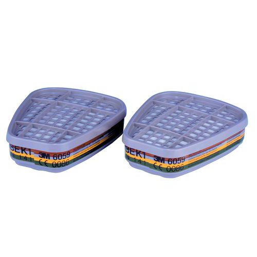 Filtr 3M 6059, stupeň ochrany ABEK1 Filtr 3M 6059, stupeň ochrany ABEK1
