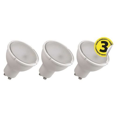 LED žárovka Classic MR16 4,5W GU10 teplá bílá 3ks