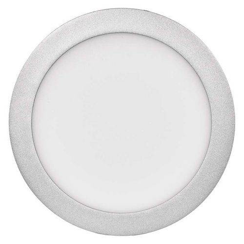 LED panel 225mm, kruhový přisazený stříbrný, 18W neutr. bílá