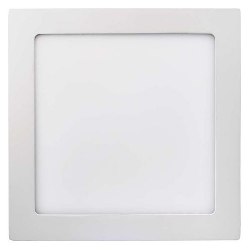 LED panel 225×225, přisazený bílý, 18W teplá bílá