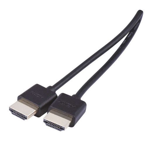 HDMI 2.0 high speed kabel ethernet A vidl.-A vidl. slim 1,5m HDMI 2.0 high speed kabel ethernet A vidl.-A vidl. slim 1,5m