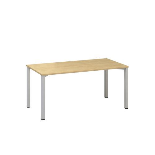 Rovné kancelářské stoly Alfa 200, 160 x 80 x 74,2 cm, rovné provedení