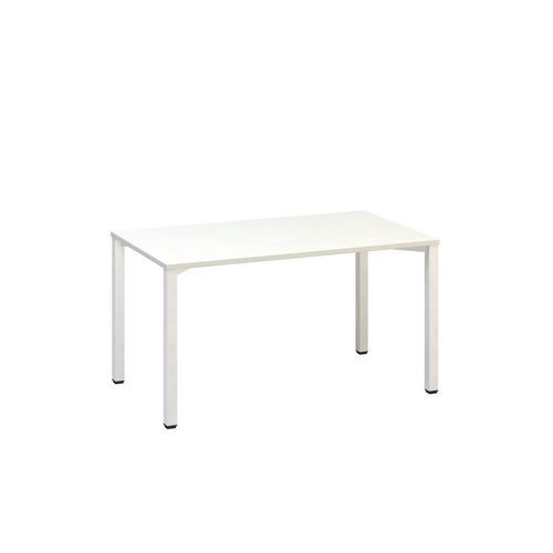 Rovné kancelářské stoly Alfa 200, 140 x 80 x 74,2 cm, rovné provedení