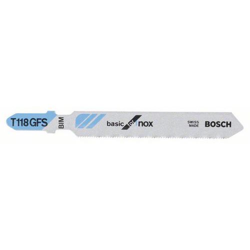 Bosch - Pilové plátky do kmitacích pil - Basic for Inox