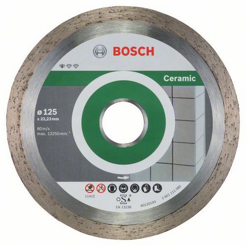Bosch - Diamantové řezné kotouče Standard for Ceramic pro úhlové brusky