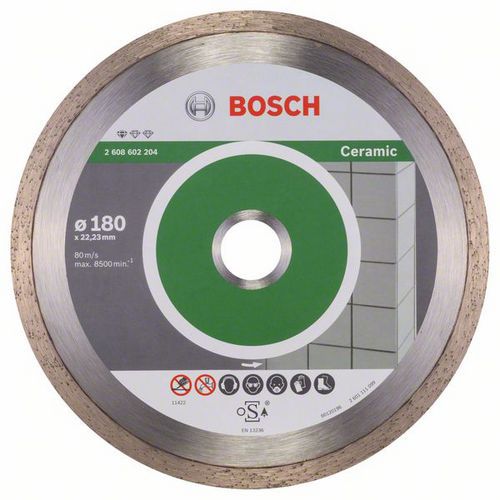 Bosch - Diamantové řezné kotouče Standard for Ceramic pro úhlové brusky