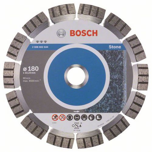 Bosch - Diamantové řezné kotouče Best for Stone pro úhlové brusky