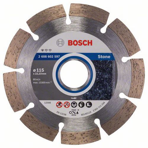Bosch - Diamantové řezné kotouče Standard for Stone pro úhlové brusky