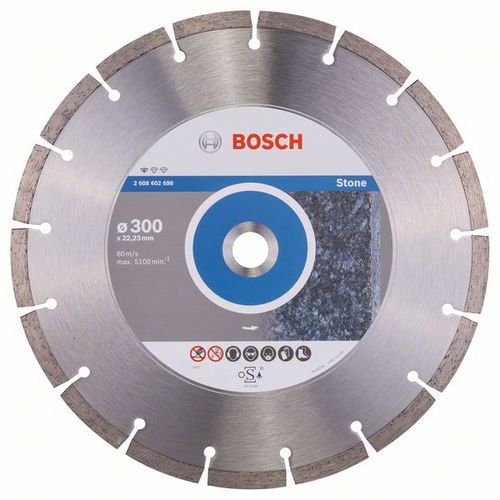 Bosch - Diamantové řezné kotouče Standard for Stone pro úhlové brusky