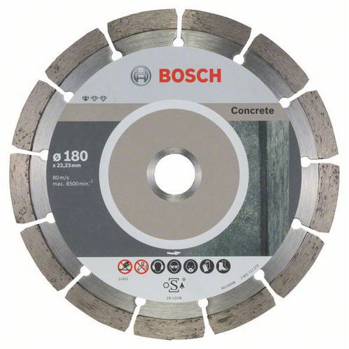 Bosch - Diamantové řezné kotouče Standard for Concrete pro úhlové brusky