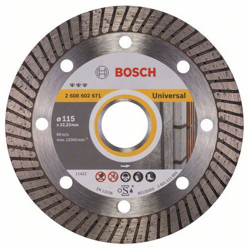 Bosch - Diamantové řezné kotouče Best for Universal Turbo pro úhlové brusky