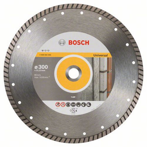 Bosch - Diamantové řezné kotouče Standard for Universal Turbo pro úhlové brusky