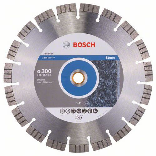 Bosch - Diamantové řezné kotouče Best for Stone pro stolní a benzinové pily